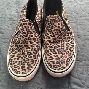 Leopard Print Deluxe Comfort VANS